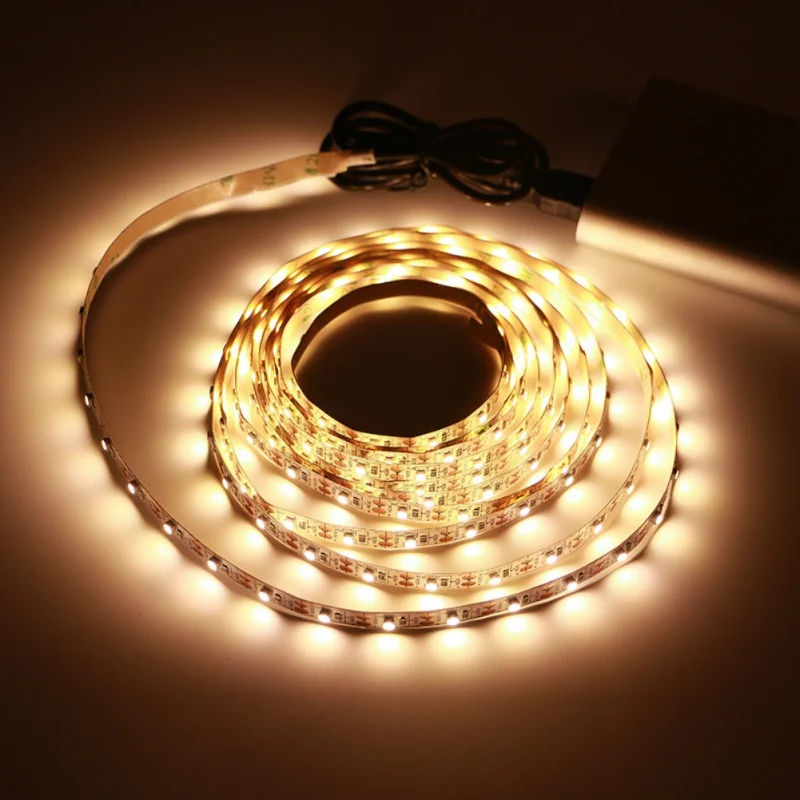 3528 USB вечерние светодиодные ленты для дома DIY голый светильник s осветительная