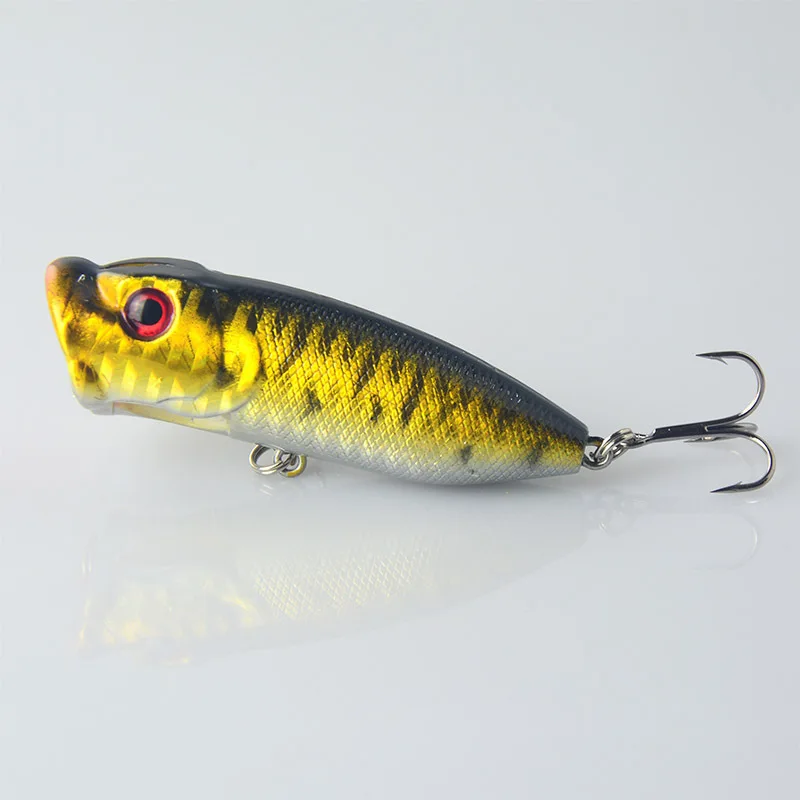 1 шт. Реалистичная приманка для ловли окуня карпа жесткая морской рыбалки воблеры