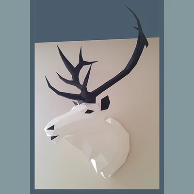 4 Новое поступление милые и забавные животные оленя 3D бумажные DIY модели наборы паззлов игрушки развивающие подарок на день рождения для детей - Цвет: 4