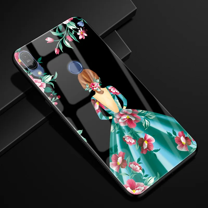 Для ASUS Zenfone Max Pro M1 ZB601KL ZB602KL чехол X00TD стеклянный силиконовый бампер Чехол Жесткий PC стекло задняя крышка ZB601KL чехол для телефона s