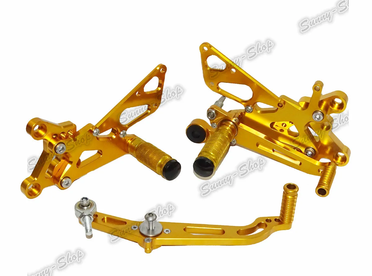 Распродажа Регулируемый наездник задние комплекты задний Набор подножки для Yamaha