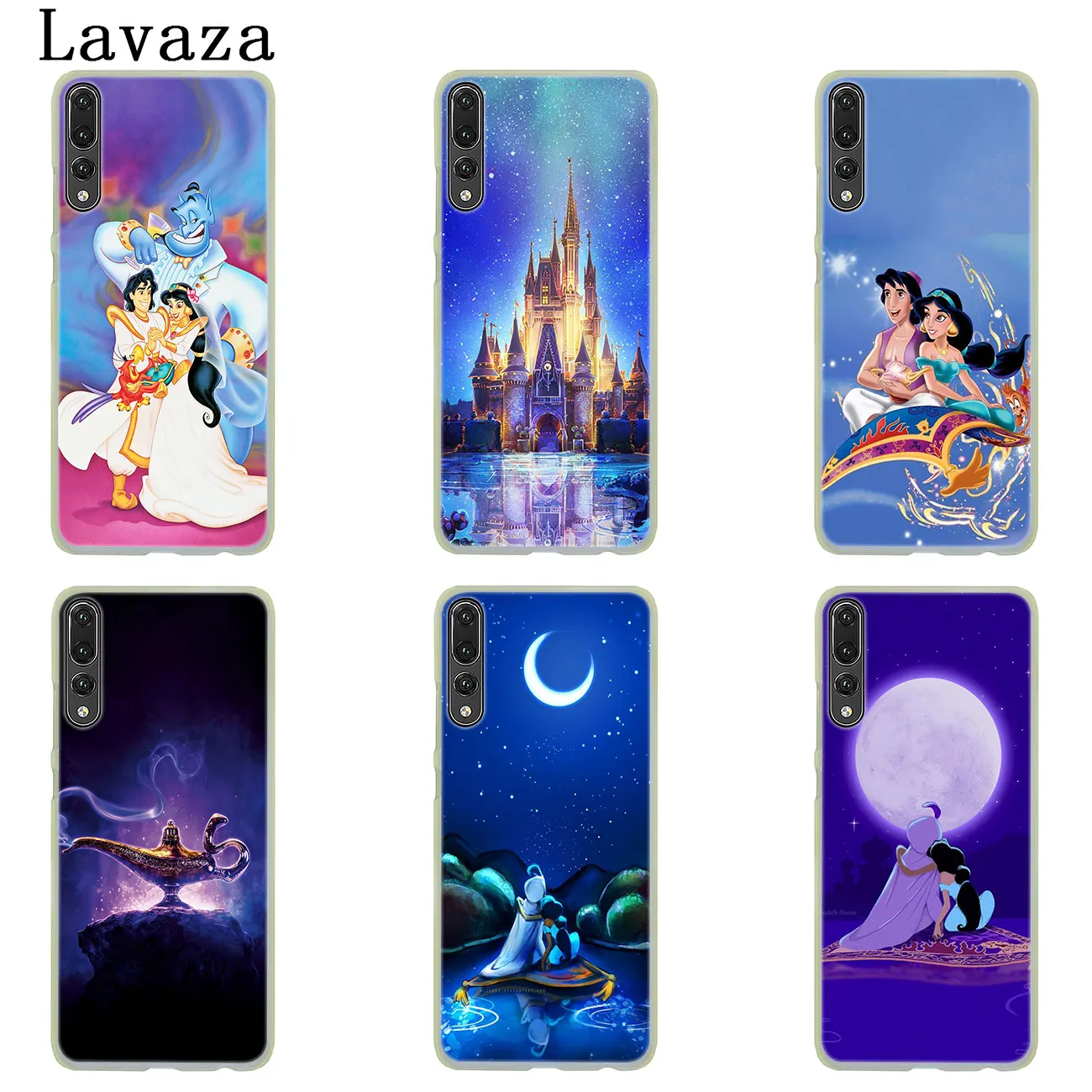 Чехол для телефона Lavaza Princess Aladdin с мультипликационным принтом Huawei P30 P20 Pro P10 P9 Plus P8