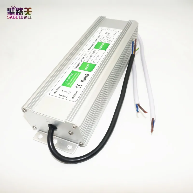 Лучшая цена 1 шт. 12V 150W Водонепроницаемый электронный светодиодный драйвер