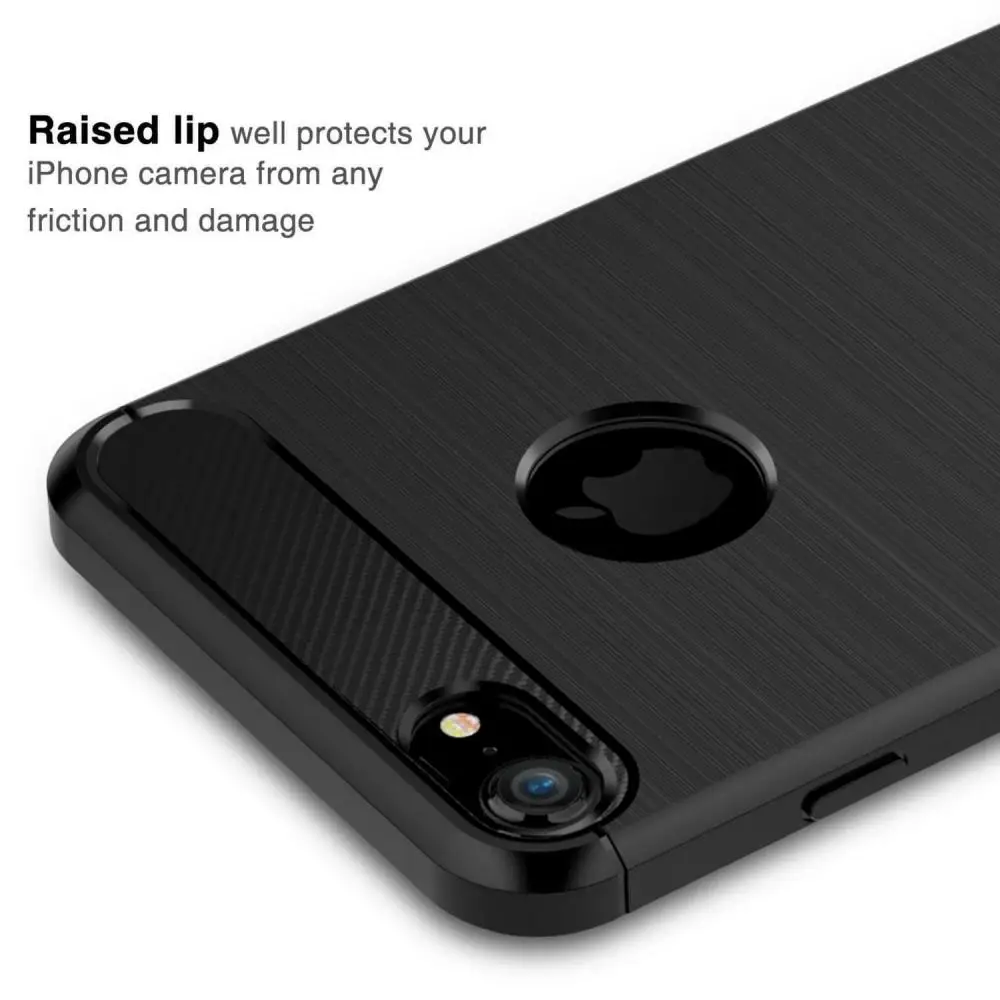 Чехол для iPhone 6S чехол Защитный 6 Plus тонкий прочный силиконовый телефона Матовый