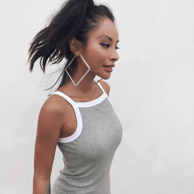 2018 Весна Лето сексуальное повседневное женское платье женские без рукавов