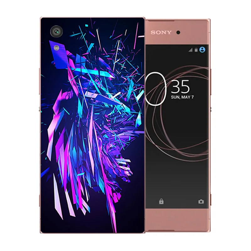 5 0 дюйма для Sony XA1 с вулканическим узором чехол телефона Xperia Dual G3112 G3116 G3121 G3123 - Фото №1