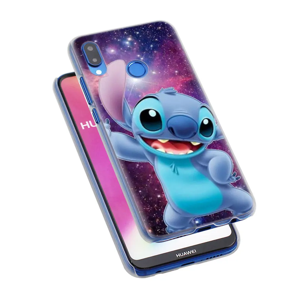 Милый чехол для телефона Lilo Stitch для huawei Honor 8X 8A Pro 8C 8S 9 10 Lite 20i Honor Play Y7 Y9 чехол