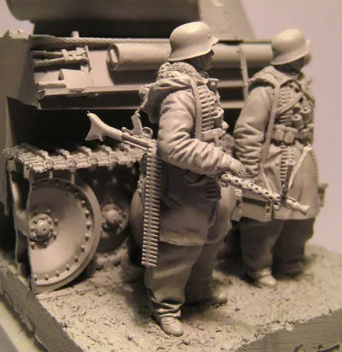 1/35 бронированный снаряд пулеметный летательный аппарат для двух человек во