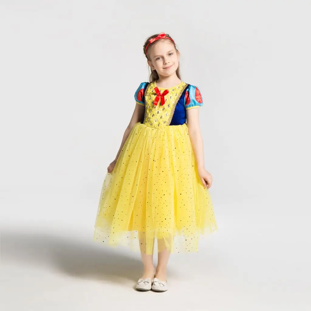 Kinder Mädchen Schnee Kleid für Prom Prinzessin Baby Geschenke Intant Party Kleidung Phantasie Teenage | Тематическая одежда и