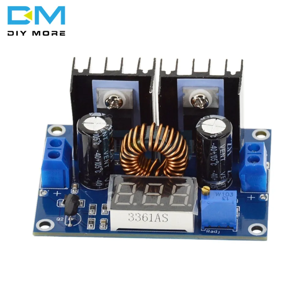 XH-M404 DC 4-40 в 8A регулятор напряжения модуль цифровой ШИМ Adjustabl DC-DC понижающий Регулятор Напряжения DC XL4016E1