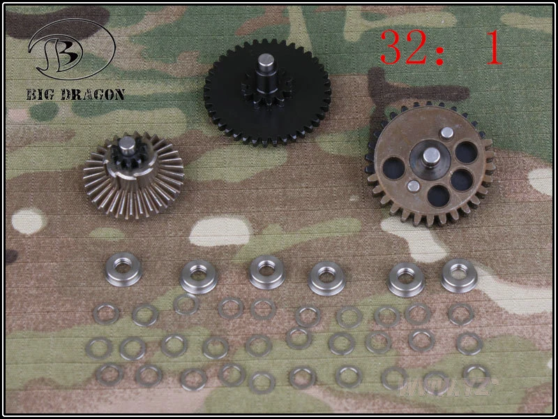 EMERSON GEAR AEG Gear 4 мм Axis BD Улучшенная коробка передач с подшипником Shin Airsoft Охотничьи