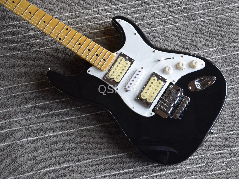 QShelly изготовленный на заказ крем 3 пикапа плавающий floyd rose гайка блокировки черная