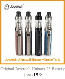 [RU/ES/US] Оформление! Joyetech Unimax 22 батарея/Unimax 25 батарея Встроенный 2200 мАч/2500 ма электронная сигарета