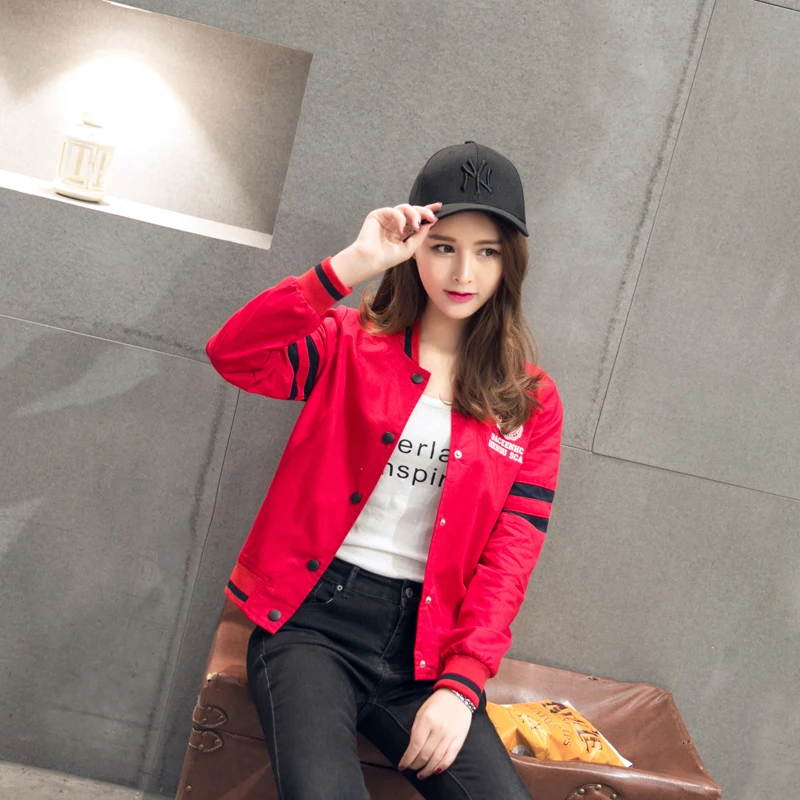 2019 Новинка осени в духе колледжа куртка с длинными рукавами Корейском стиле: XL