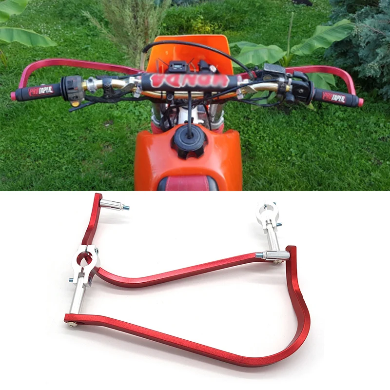 Красный для KTM SX EXC ADV SMR Paramanos Moto Dirt Bike Мотокросс руль рукавицы ручной щитки 7/" 22 мм FatBar