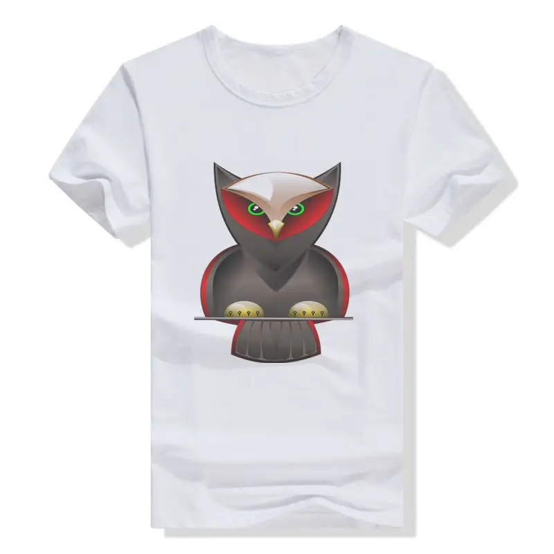 Supermode Сова 160899 3D Печати Хлопок Короткий Рукав мужская Футболка|men t-shirt|3d printt-shirt men |