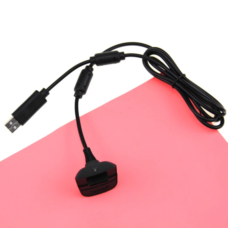 5 шт./лот черное Зарядное устройство USB зарядный кабель шнур комплект для Xbox 360