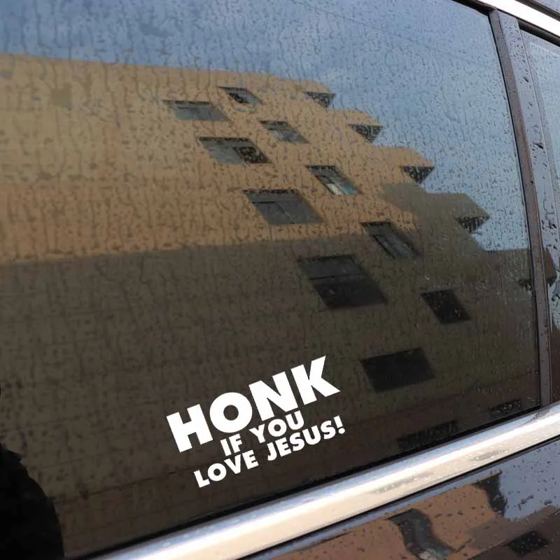 QYPF 12 7 см * 5 9 виниловая наклейка на автомобиль и мотоцикл с надписью HONK IF YOU LOVE