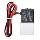 DC 12V 14 ''2 способа нормально закрытый клапан Mayitr пневматический Алюминиевый Электрический электромагнитный воздушный клапан прямого действия для воды, воздуха, газа