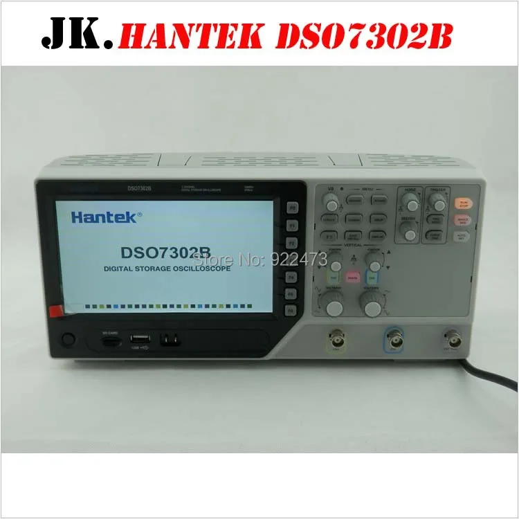 H113 Hantek DSO7302B цифровой осциллограф 2Gsa/s Реальная частота образцов 2 канала 300 МГц