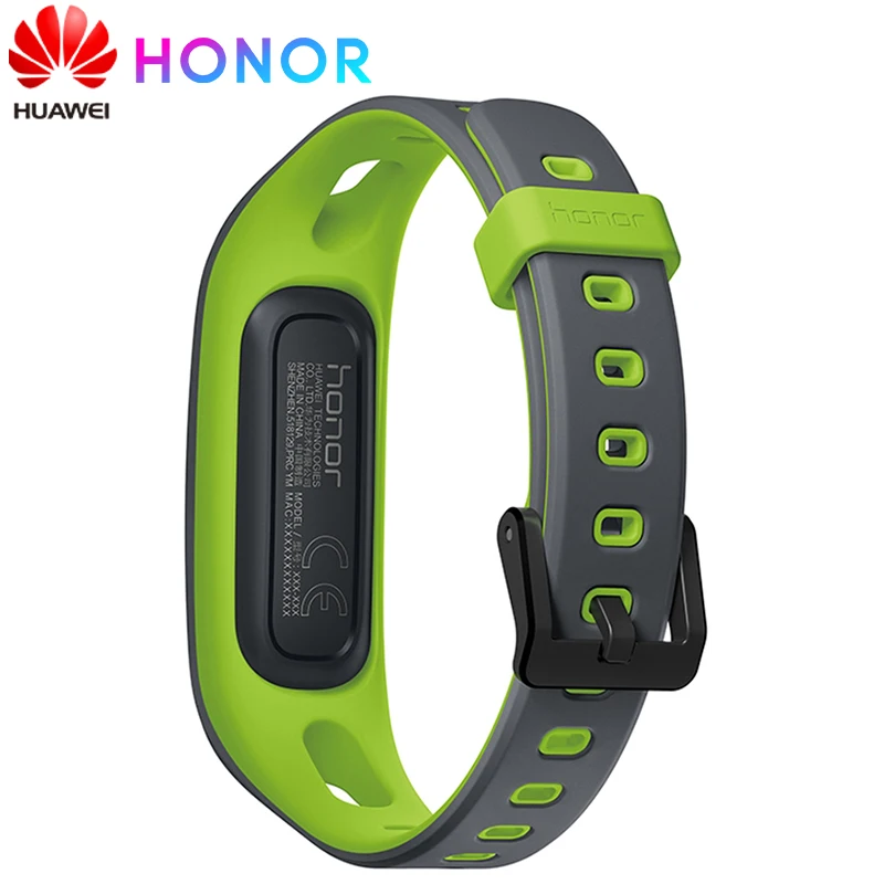 Умный Браслет huawei Honor Band 4 для бега, цветной сенсорный экран Amoled 0,95 дюйма, для плавания, для обнаружения пульса и сна