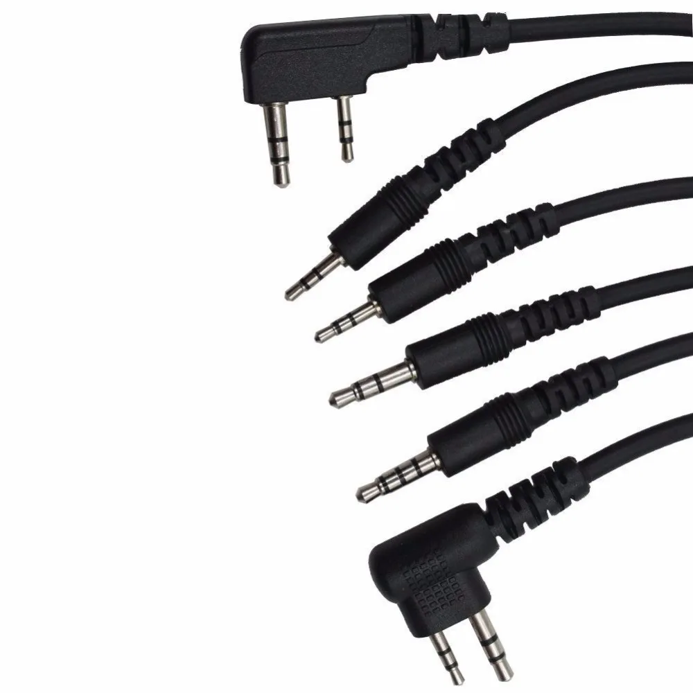 Иди и болтай Walkie Talkie партиями по 6 комплектов в 1 USB кабель для программирования Baofeng BMW Icom Портативный CB радио