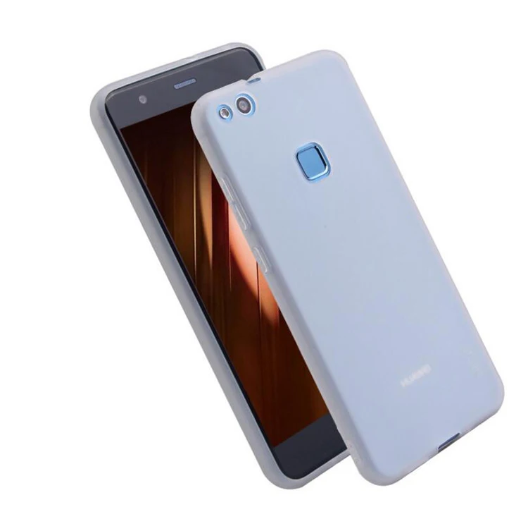 Силиконовый мягкий ТПУ чехол для Huawei P10lite матовый однотонный ярких цветов huawei P10