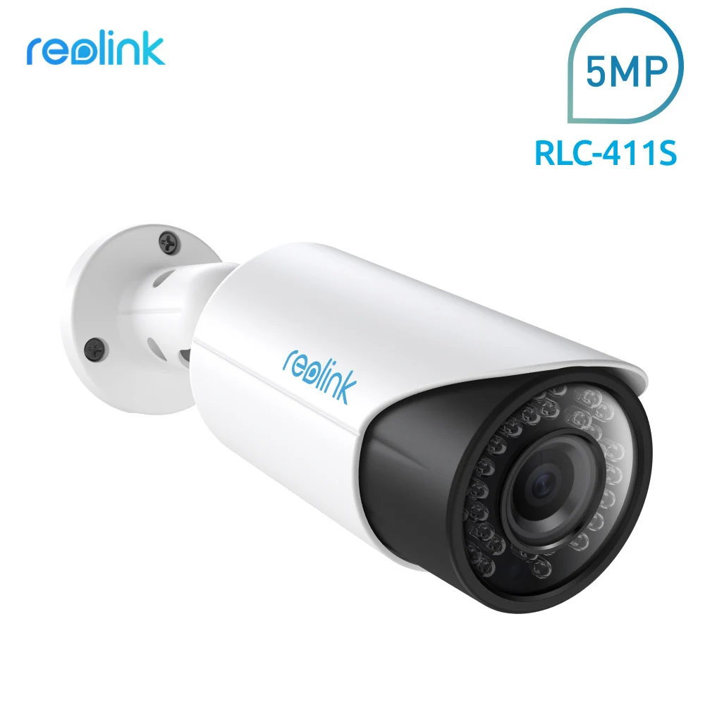 Reolink HD 5MP Камера POE IP Зум SD Карты Памяти Автофокусом Пуля Водонепроницаемое