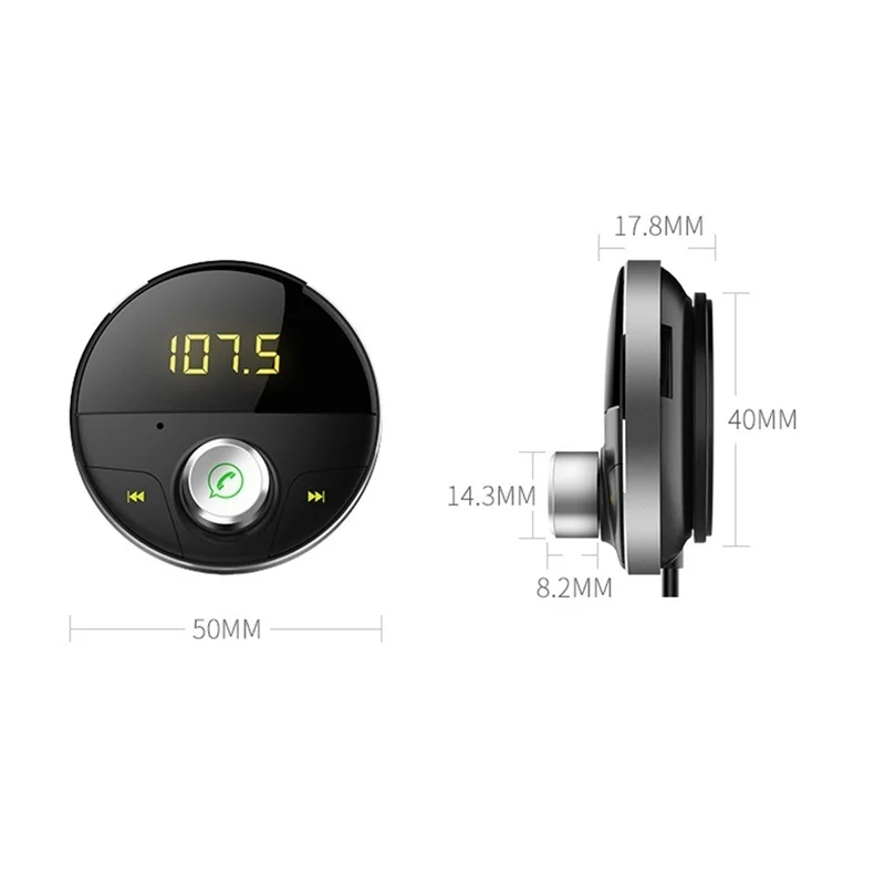 Bluetooth Handsfree Car Kit AUX Audio Jack MP3 плеер беспроводной fm-передатчик Авто USB адаптер Phone