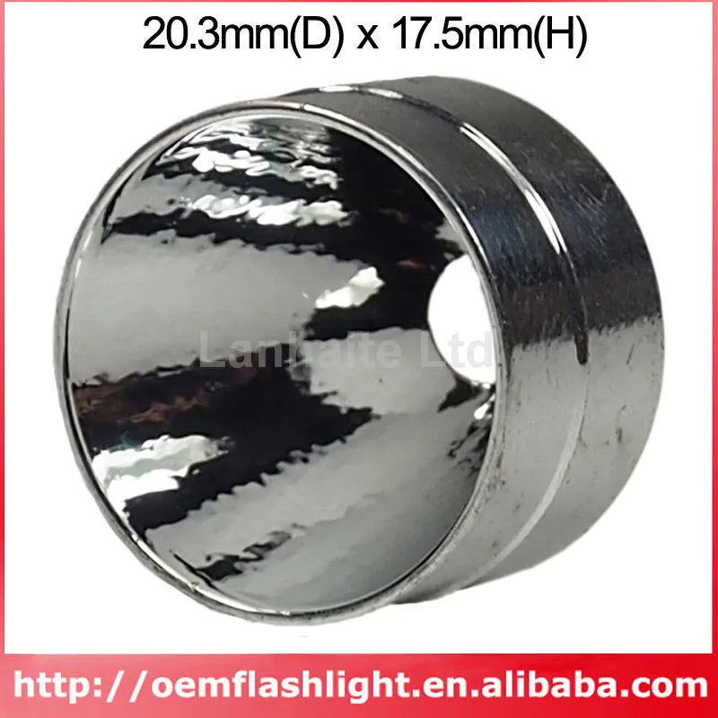 

20.3mm(D) x 17.5mm(H) OP Aluminum Reflector