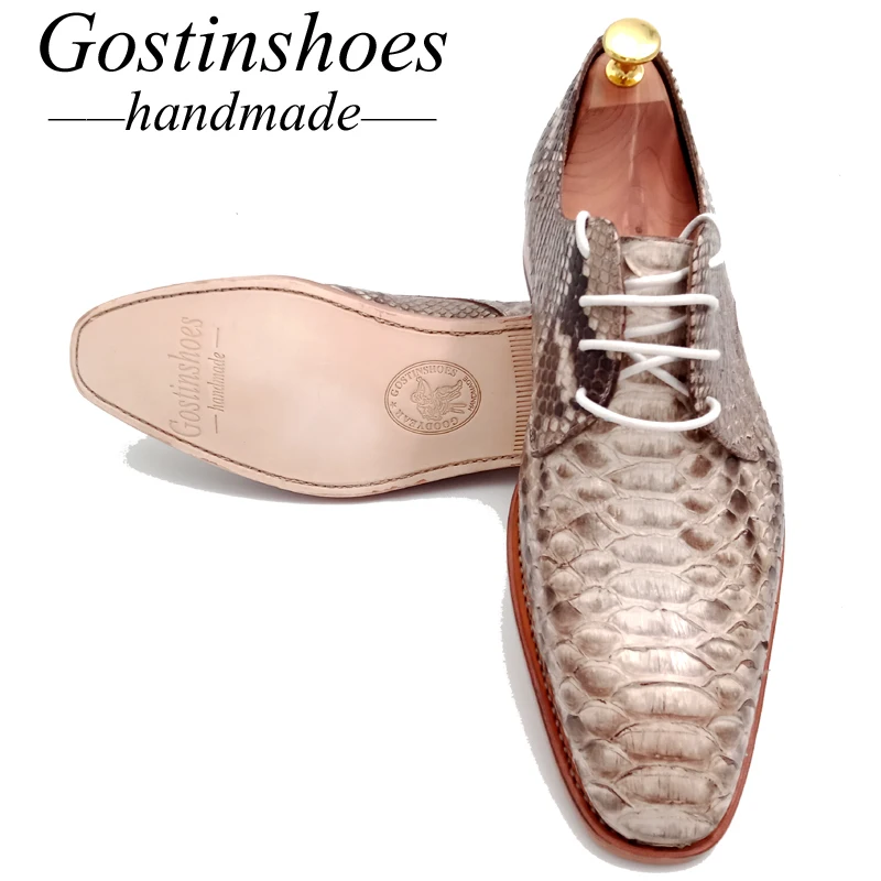 Goodyear/модельные туфли ручной работы мужские официальные Туфли оксфорды из