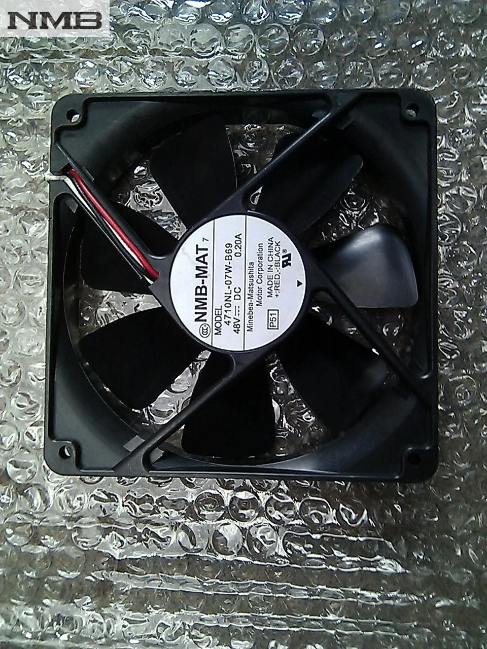 Для NMB 4710NL 07W B69 12025 48V 0.2A 12 см инвертор сервера ПК чехол охлаждающий вентилятор|fan