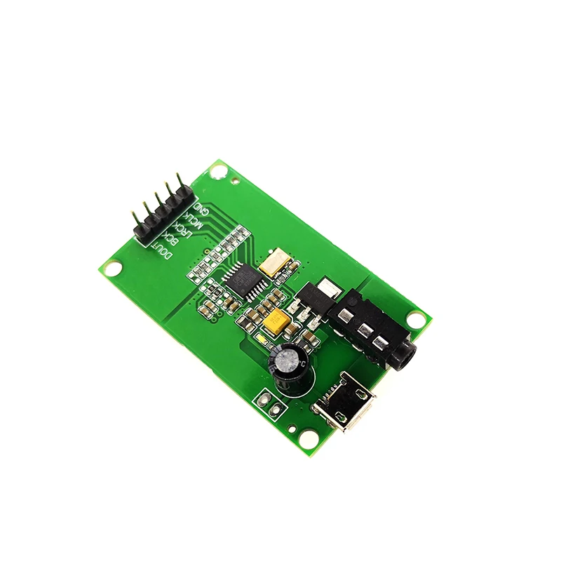 PCM1808 ADC AUX 3 5 стерео одностороннее Аналоговое аудио для кодирования внешней платы