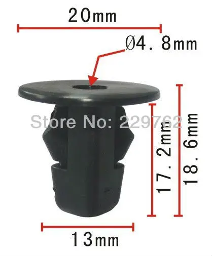 Shhworldsea 100 шт. крыло капота для Toyota 90189-06065 9018906065 Camry RAV 4 1999 95 автомобильные