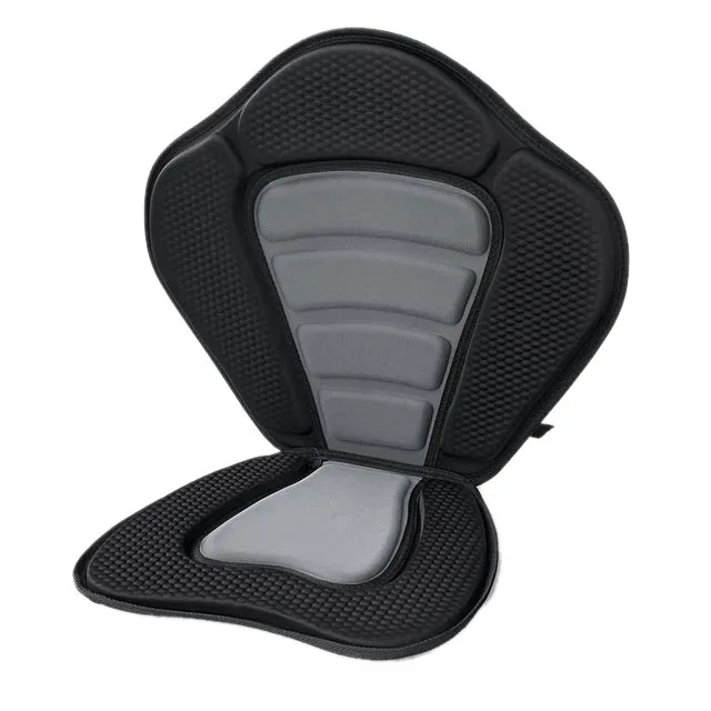 

Kayak Padded Seat Rowing Boat Soft Non-Slip Padded Base Adjustable Backrest With Boat Cushion