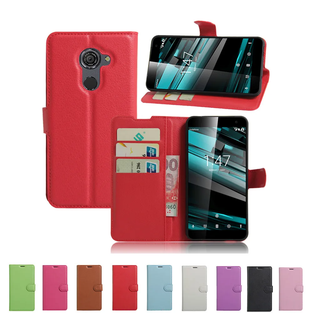 Лидер продаж кошелек стиль PU кожаный чехол для Vodafone Smart Platinum 7 5 дюймов с функцией