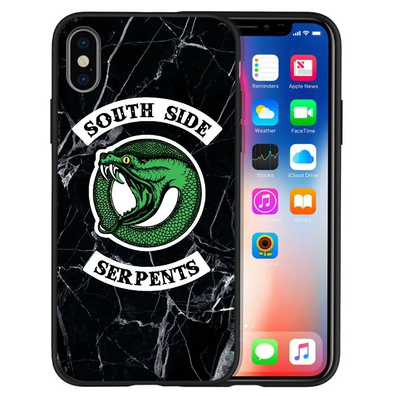 H1509 Роскошный Американский ТВ ривердейл Southside для iPhone X XR XS Max 5 5S SE 6 6S 7 8 Plus чехол для телефона Funda Coque Etui capa - Цвет: H1509