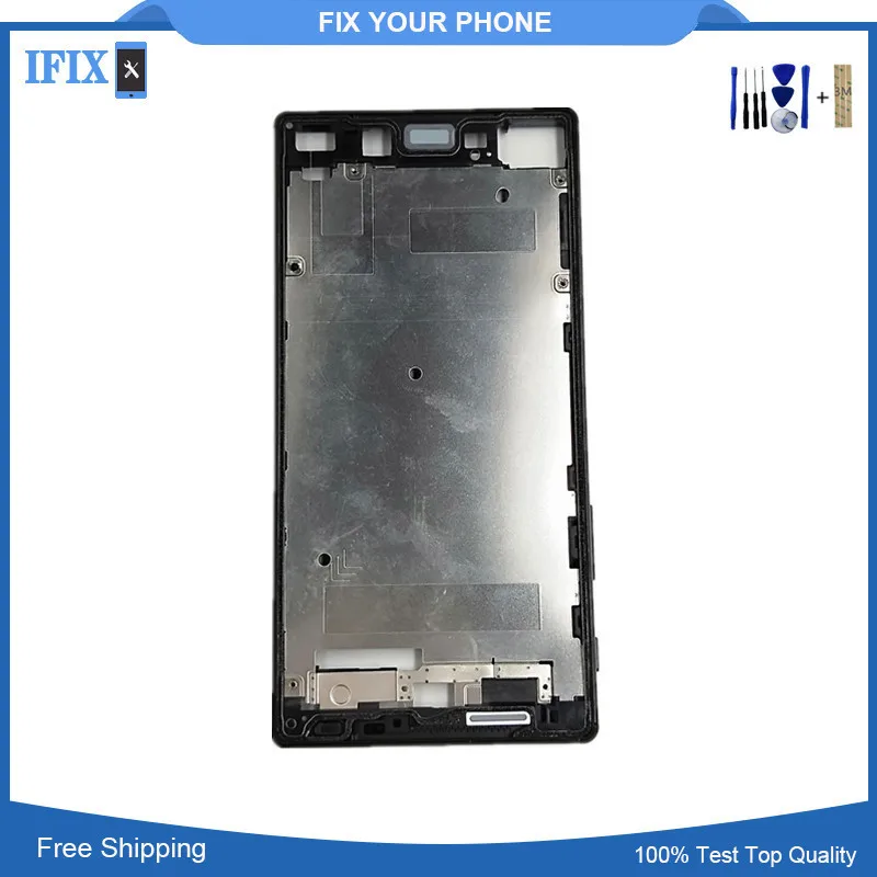 Для Sony Xperia Z5 Premium Z5P E6853 E6833 E6883 передняя рамка средняя +|middle frame|xperia z5sony xperia z5 premium |