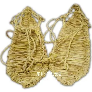 

Bleach One Piece cosplay shoes, hand-woven straw sandals cosplay shoes