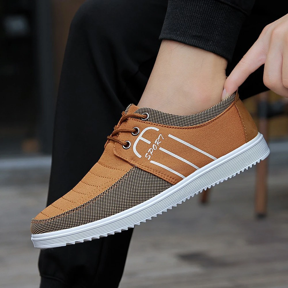 QFFAZ New High Quality Men Casual Shoes Breathable Fashion Trainers Luxury Super Zapatillas Masculino | Обувь