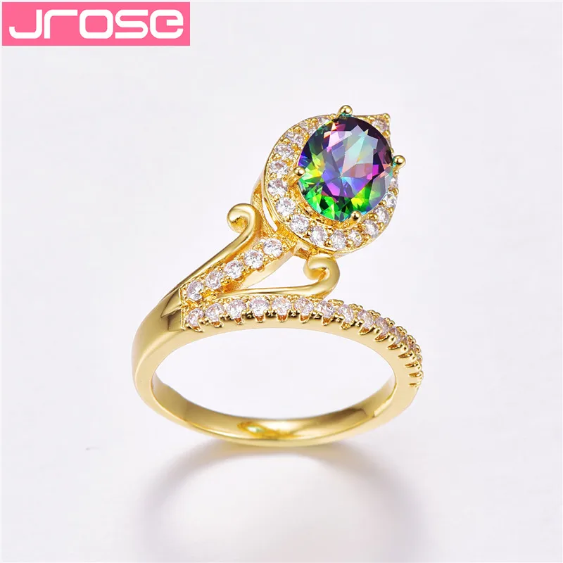 JROSE 2019 новые модные обручальные кольца для женщин серебро 925 ювелирные изделия