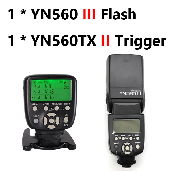 Красный YONGNUO YN560III YN560-III YN560 III Беспроводная вспышка Speedlite Speedlight для Canon Nikon Olympus Pentax Fuji Sony DSLR камера - Цвет: Красный