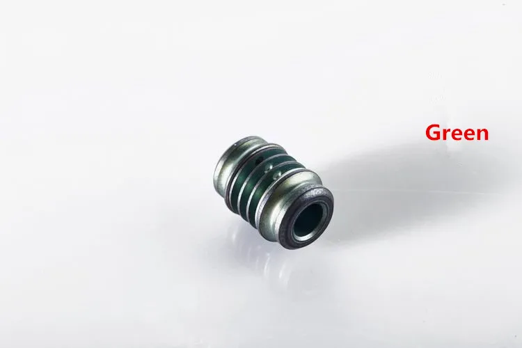 1 шт. EDC титановый сплав Маяк нож шариковый светящийся кулон может вместить Тритий газовая трубка титановый самоосвещающийся 15 лет - Цвет: Зеленый