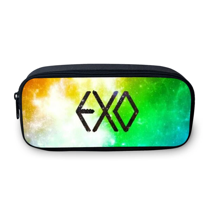 VEEVANV EXO письмо пинт пенал для девочек школьная кошельки милый мультфильм кошелек модная детская сумка для хранения Для женщин большой кошелек