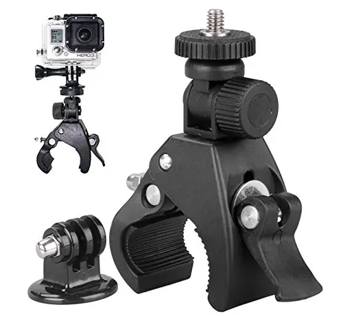 

Bicycle Motorcycle Mount Holder Clip for GoPro Hero 1 2 3 3 + 4 HD Sports Camera Action camera video camera for Pipe Diameter