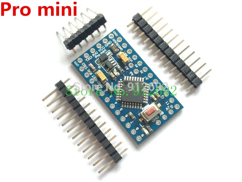 Бесплатная доставка Новые Pro Mini электронных блоков Interactive Media ATmega328P 5 В/16 м для Arduino