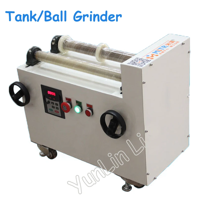 Фото Horizontal Tank Grinder Ball Mill Rolling Machine 220V 750W Dry and Wet Roller Planetary GMS1-2 Инструменты Horizontal Tank Grinder Ball Mill Rolling Machine 220V 750W Dry and Wet Roller Planetary GMS1-2 Инструменты