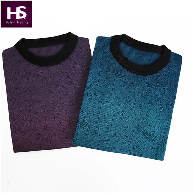 Кашемировый свитер мужчин 2016 бренд одежды мужские свитера мода печать пай