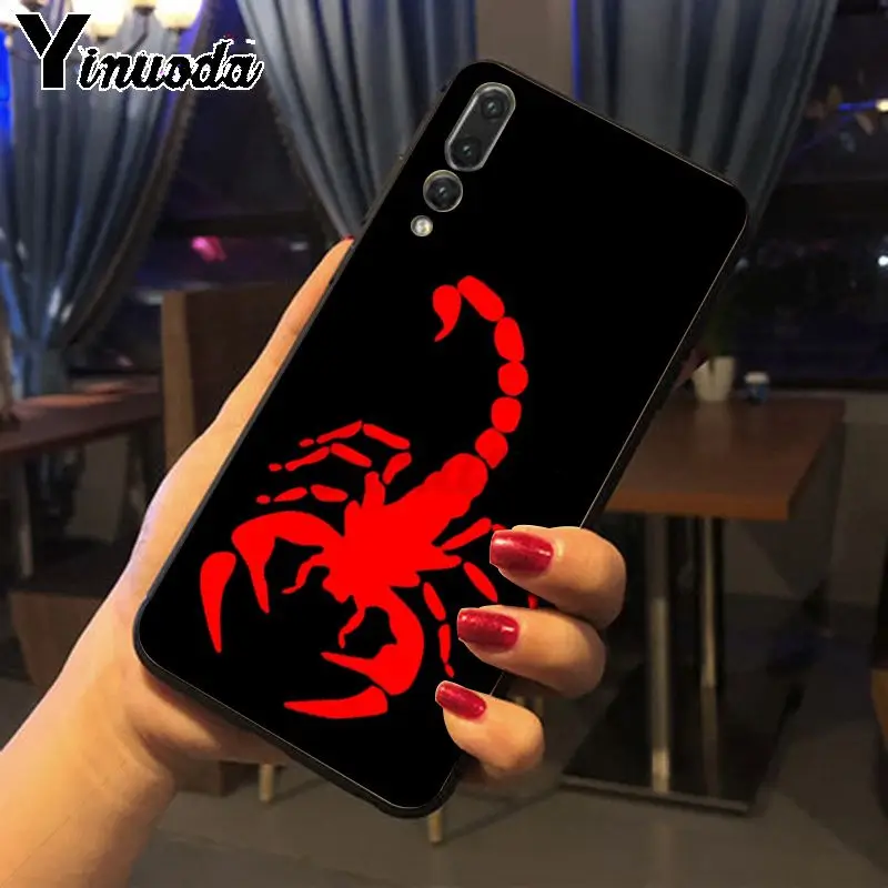 Силиконовый мягкий чехол для телефона Yinuoda Animal crab scorpion Huawei P20pro mate10lite p9 p10plus honor 8x 7A