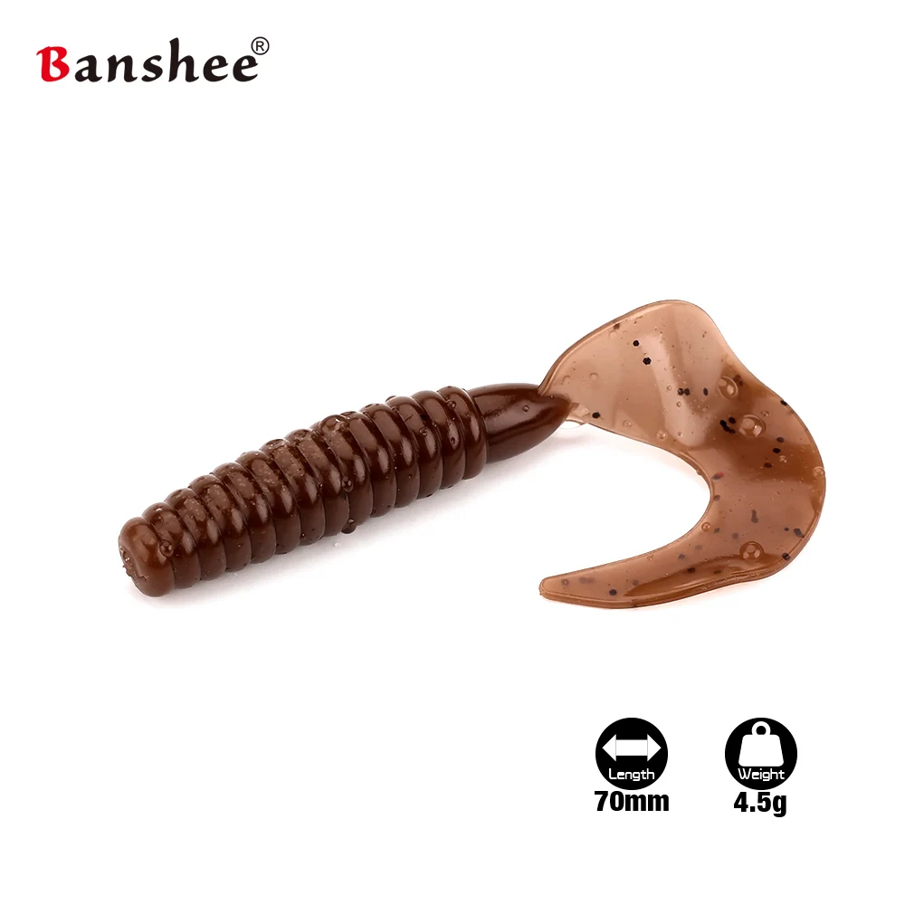 Мягкая искусственная приманка KAL70 70 мм/4 5 г 10 шт./лот|artificial bait|fishing lurelure tackle |